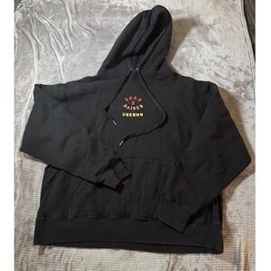 Born X Raised x UNKNWN Core Hoodie Black XXL Made in USA Embroidered Streetwear